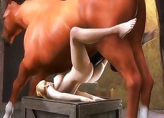 Horse porn animated 