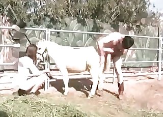 Sexy brute banged nicely by amazing farmer