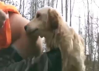 Mofo with a good-looking ass fucks a sexy dog